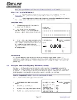 Предварительный просмотр 18 страницы Greyline Portaflow PT400 User Manual