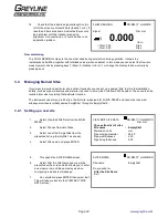 Предварительный просмотр 20 страницы Greyline Portaflow PT400 User Manual