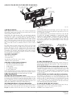 Preview for 2 page of Greystone Energy Systems DSD240 Installation And Maintenance Instructions Manual