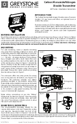 Preview for 1 page of Greystone Energy Systems GDT Series Installation Instructions Manual