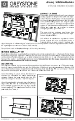 Greystone Energy Systems GT-AI Series Installation Instructions Manual preview