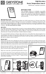 Предварительный просмотр 1 страницы Greystone Energy Systems HATSRC Series Installation Instructions