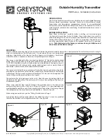 Предварительный просмотр 1 страницы Greystone Energy Systems HSOB Series Installation Instructions