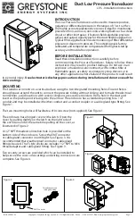 Greystone Energy Systems LP-S Installation Instructions preview