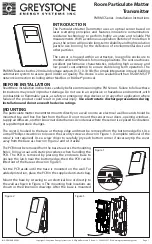 Preview for 1 page of Greystone Energy Systems PMRMC Series Installation Instructions Manual