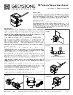 Greystone Energy Systems TSAP Series Installation Instructions preview