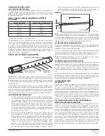 Preview for 3 page of Greystone DSD120 Installation And Maintenance Instructions Manual