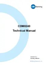 GRG Banking CDM8240 Technical Manual preview