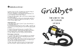 Предварительный просмотр 3 страницы Gridbyt HF-2018 Instructions For Use Manual