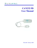 Preview for 1 page of GridConnect CAN232 FD User Manual