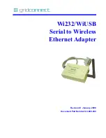 Предварительный просмотр 1 страницы GridConnect Wi232 User Manual