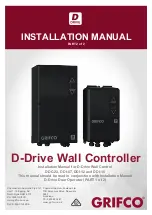 Grifco D-DRIVE DDC-22 Installation Manual preview