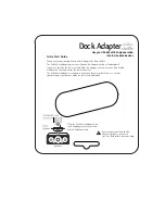 Griffin Technology Dock Adapter Quick Start Manual preview