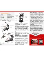 Предварительный просмотр 2 страницы Griffin Technology Double Kick Drum Pedal User Manual