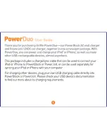 Preview for 2 page of Griffin Technology PowerDuo User Manual