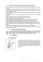 Preview for 11 page of GRIGGIO GC 110/1 Instructions Manual