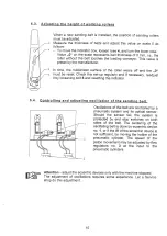 Preview for 15 page of GRIGGIO GC 110/1 Instructions Manual