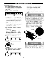 Предварительный просмотр 14 страницы Grill Chef BIG-8122C Operator'S Manual