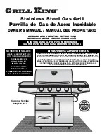 Grill King 810-8425-S Owner'S Manual предпросмотр