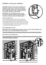 Предварительный просмотр 24 страницы Grill'D Retro Long Installation And Operation Manual