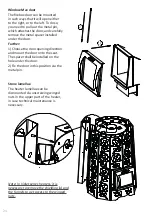 Preview for 24 page of Grill'D Violet Long Installation And Operation Manual