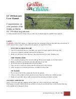 Grillin an Chillin GC 150 User Manual предпросмотр