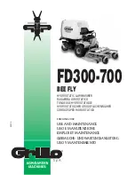 Предварительный просмотр 1 страницы Grillo BEE FLY FD300-700 Use And Maintenance