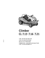 Grillo Climber CL 7.13 Use And Maintenance preview