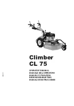 Grillo Climber CL75 Operator'S Manual preview