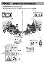 Preview for 4 page of Grillo FD 500 Operator'S Manual