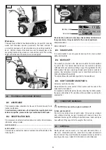 Preview for 22 page of Grillo GH 9 Operator'S Manual