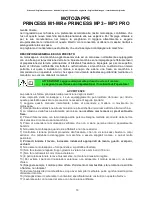 Предварительный просмотр 11 страницы Grillo PRINCESS M1- MR Operator'S Manual And Spare Parts List