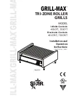 Preview for 1 page of GRILLS-MAX 45SCFET Installation And Operation Instructions Manual