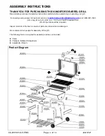 Предварительный просмотр 4 страницы GrillSmith CG2001301-GS Owner'S Manual