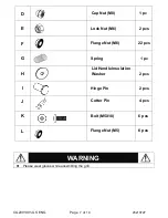 Предварительный просмотр 7 страницы GrillSmith CG2001301-GS Owner'S Manual