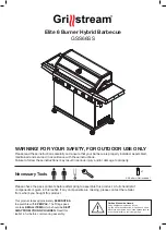 Grillstream Elite GSS66SS Quick Start Manual preview