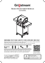 Grillstream GCH20MG Operating Manual preview