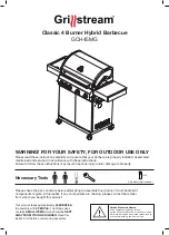 Grillstream GCH45MG Manual preview