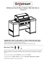 Preview for 1 page of Grillstream GSIL45SS Manual