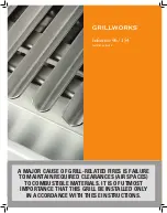 GRILLWORKS Infierno 154 Installation & Use Manual предпросмотр