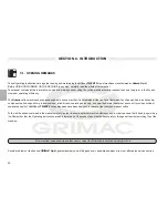 Preview for 5 page of Grimac G10 Operating And Maintenance Instructions Manual