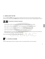 Preview for 8 page of Grimac G10 Operating And Maintenance Instructions Manual