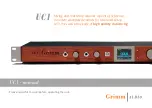 Grimm Audio UC1 Manual предпросмотр