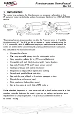 Preview for 3 page of Grin Technologies Frankenrunner User Manual