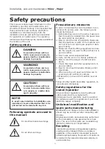 Предварительный просмотр 3 страницы Grindex MAJOR Installation, Care And Maintenance