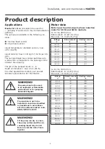 Preview for 4 page of Grindex MASTER H Installation, Care And Maintenance