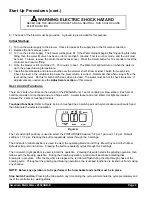 Preview for 4 page of Grindmaster American Metal Ware P400GNB-E Operation And Instruction Manual