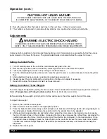 Preview for 7 page of Grindmaster American Metal Ware P400GNB-E Operation And Instruction Manual