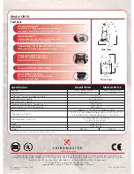 Preview for 6 page of Grindmaster OPOD Brochure & Specs