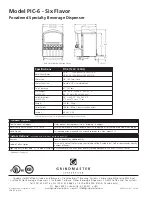 Предварительный просмотр 2 страницы Grindmaster PIC-6 Brochure & Specs